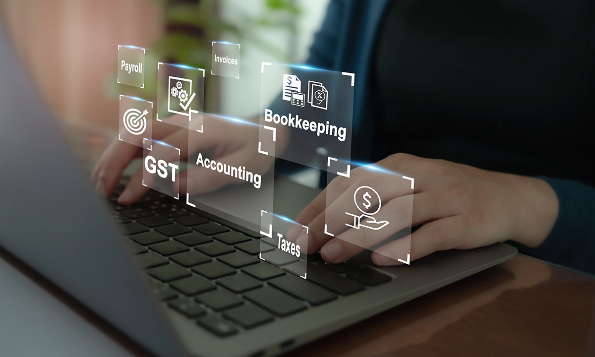 Illustration of business management